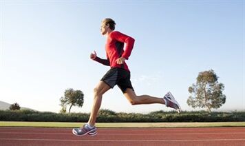Correr es un gran ejercicio para mejorar la potencia de un hombre. 