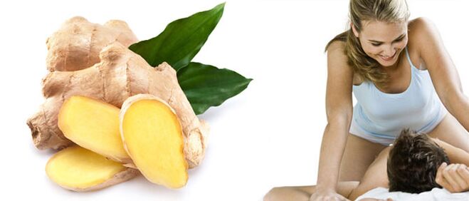 Beneficios de las raíces de jengibre para la potencia masculina